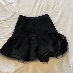 Alexander Wang Black Mini-Skirt